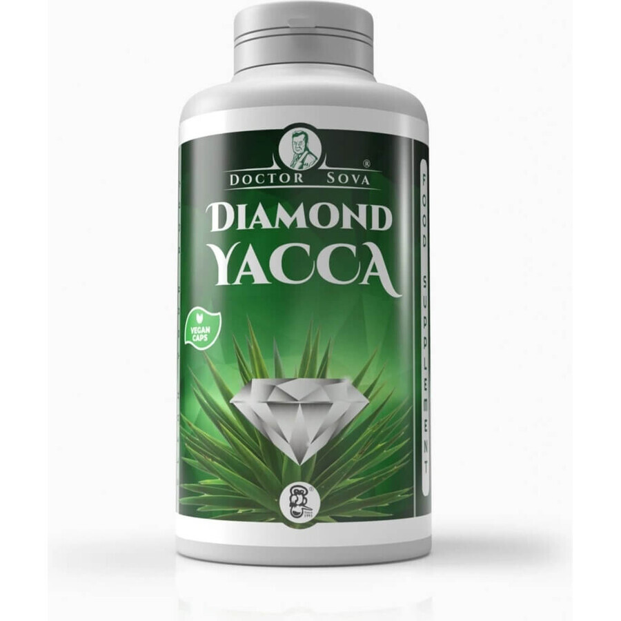 DOCTOR SOVA Diamond Yacca 280 Kapseln 1×280 cps, Nahrungsergänzungsmittel