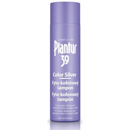 Plantur 39 Colour Silver Phyto-cafeïne shampoo 1×250 ml, shampoo met cafeïne