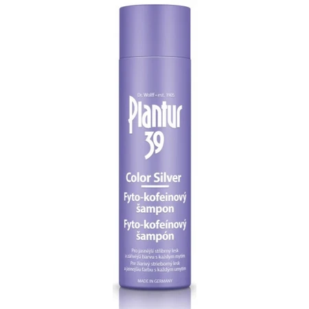 Plantur 39 Colour Silver Phyto-cafeïne shampoo 1×250 ml, shampoo met cafeïne