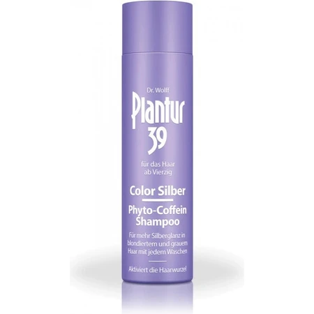 Plantur 39 Colour Silver Phyto-cafeïne shampoo 1×250 ml, shampoo met cafeïne