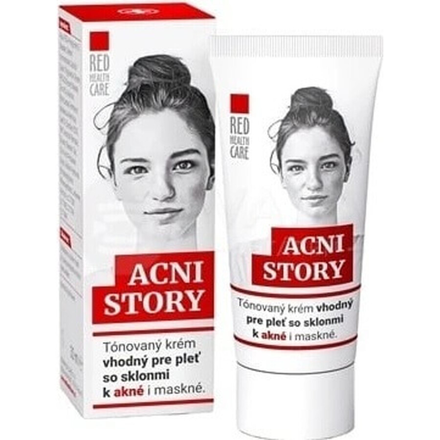 RED HEALTH CARE ACNI STORY 1×30 ml, crema coloreada