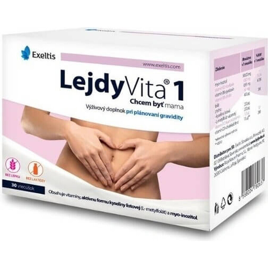 LejdyVita Quiero ser mamá 1×30 unidades, bolsita