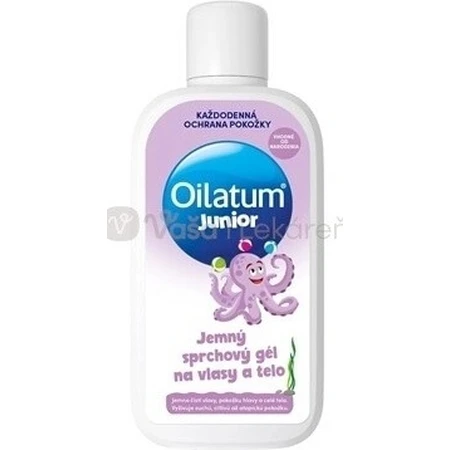 Oilatum Junior Gel de Ducha 1×400 ml, gel de ducha
