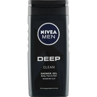 NIVEA MEN Men Deep 1×250 ml gel de ducha