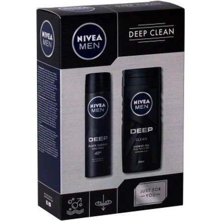 NIVEA MEN Men Deep 1×250 ml gel de ducha