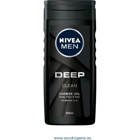 NIVEA MEN Men Deep 1×250 ml gel de ducha