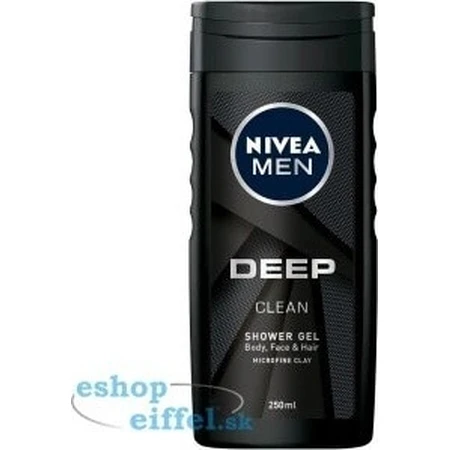 NIVEA MEN Men Deep 1×250 ml gel de ducha