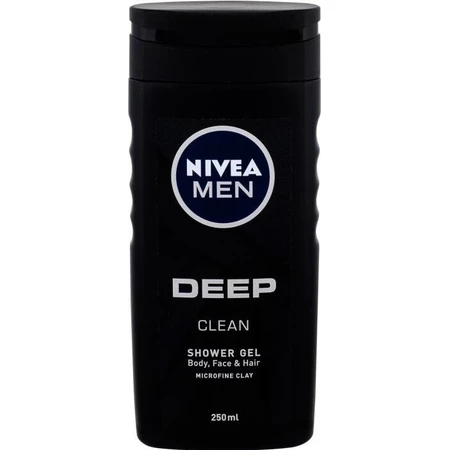 NIVEA MEN Men Deep 1×250 ml gel de ducha