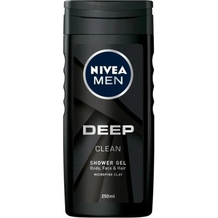 NIVEA MEN Men Deep 1×250 ml gel de ducha