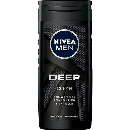 NIVEA MEN Men Deep 1×250 ml gel de ducha