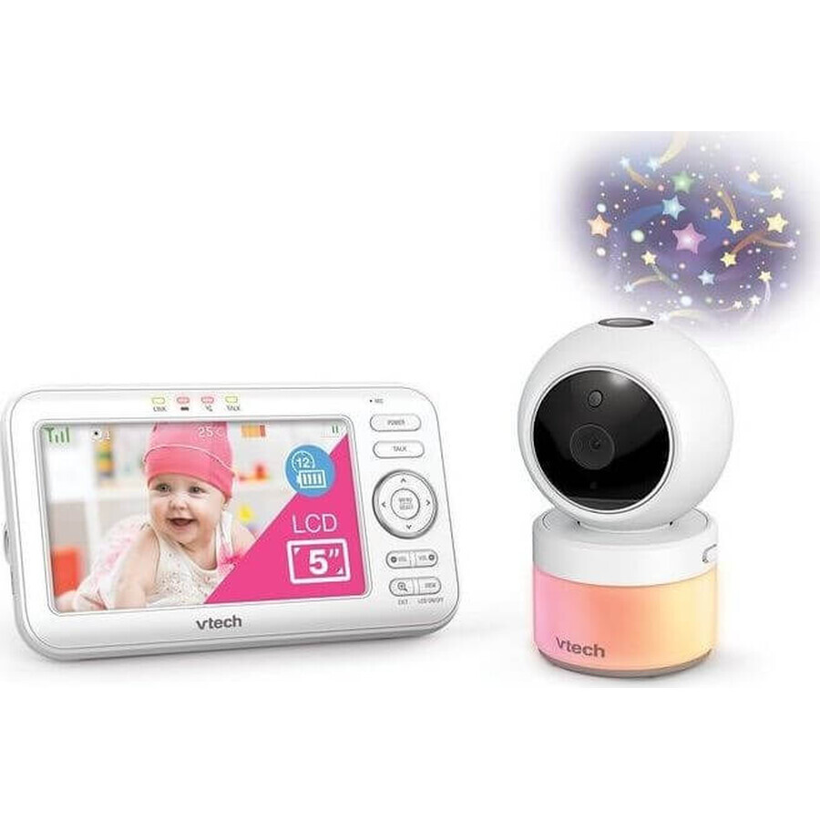 VTECH VM5255, bonă video pentru copii cu lumină de noapte 1×1pcs, bonă