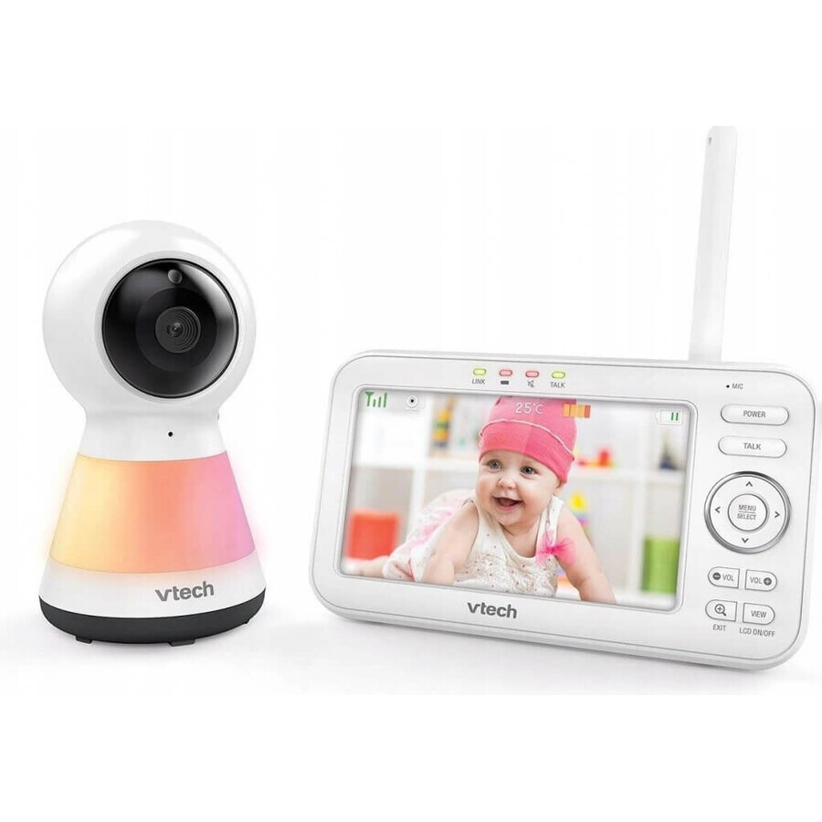 VTECH VM5255, bonă video pentru copii cu lumină de noapte 1×1pcs, bonă