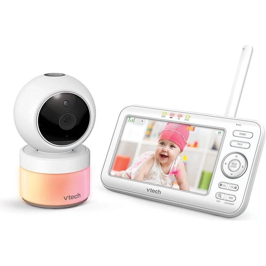 VTECH VM5255, bonă video pentru copii cu lumină de noapte 1×1pcs, bonă