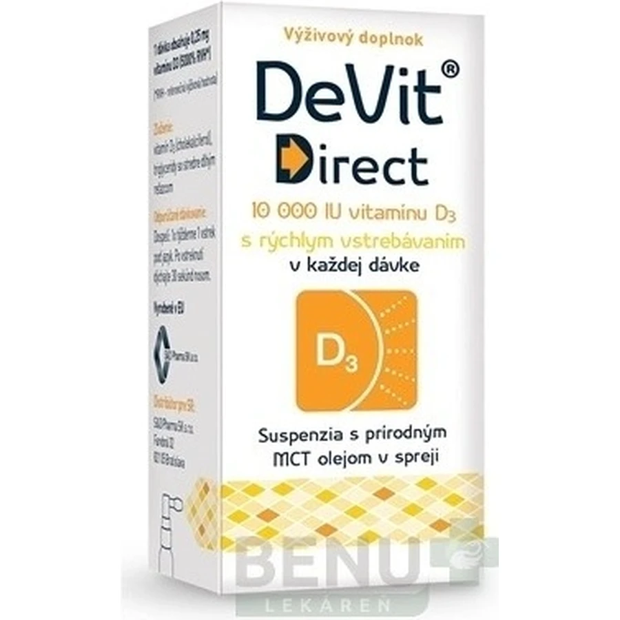 DeVit Direct 10 000 IU 1×6 ml, food supplement