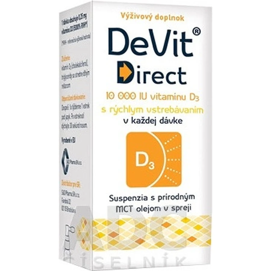 DeVit Direct 10 000 IU 1×6 ml, food supplement