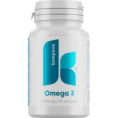 Kompava Omega-3 1×30 cps, Nahrungsergänzungsmittel