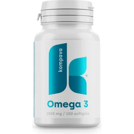 Kompava Omega-3 1×30 cps, Nahrungsergänzungsmittel