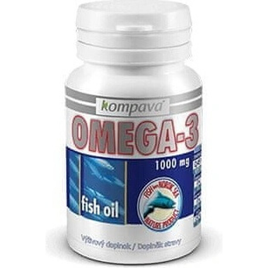 Kompava Omega-3 1×30 cps, Nahrungsergänzungsmittel
