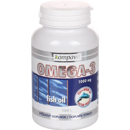 Kompava Omega-3 1×30 cps, Nahrungsergänzungsmittel
