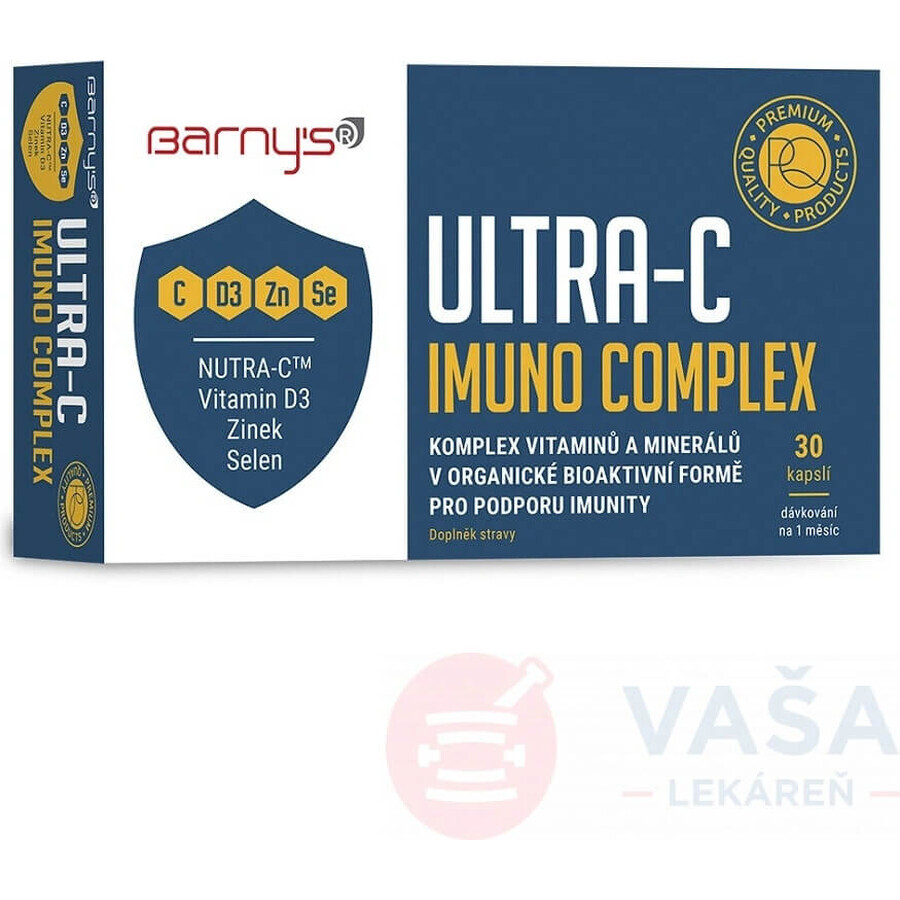 Barny's ULTRA-C IMUNO COMPLEX 1×30 cps, integratore alimentare
