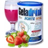 GELADRINK FORTE HYAL 420G CĂPȘUNI 1×