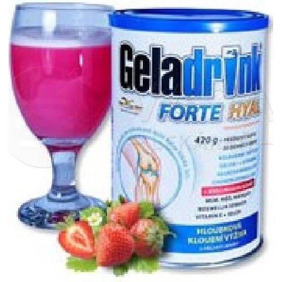 GELADRINK FORTE HYAL 420G FRAGOLE 1×