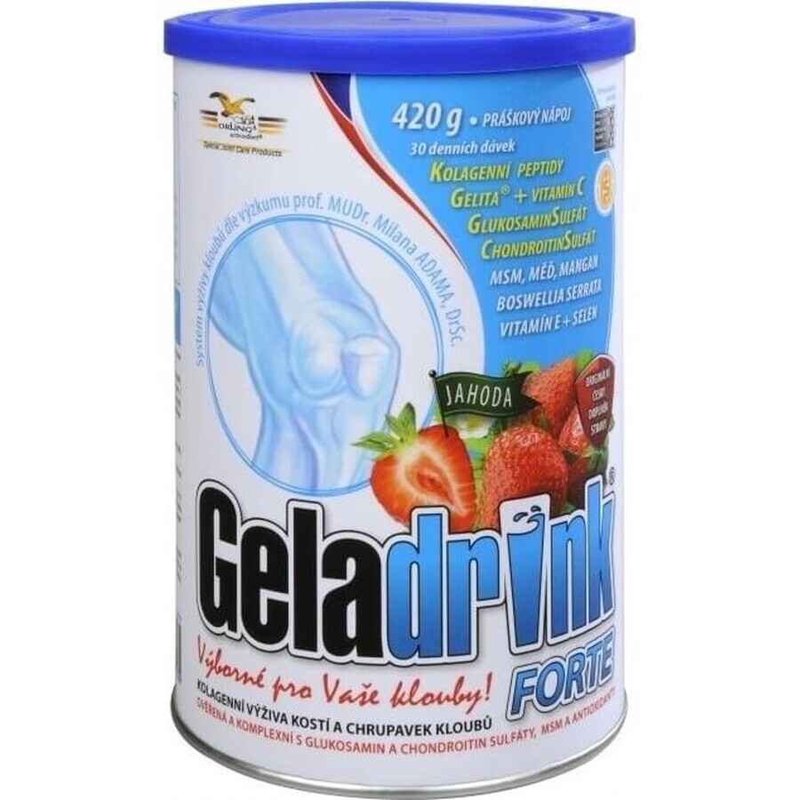GELADRINK FORTE HYAL 420G FRAGOLE 1×