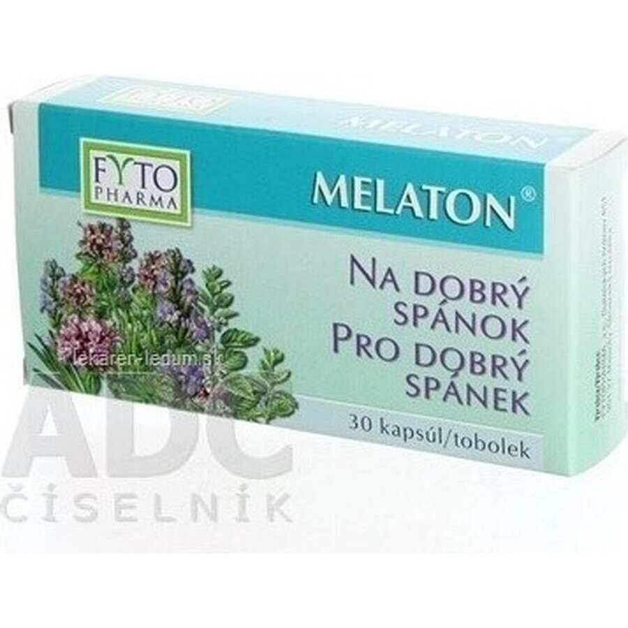 FYTO MELATON FOR GOOD SLEEP 1×30 cps, tea