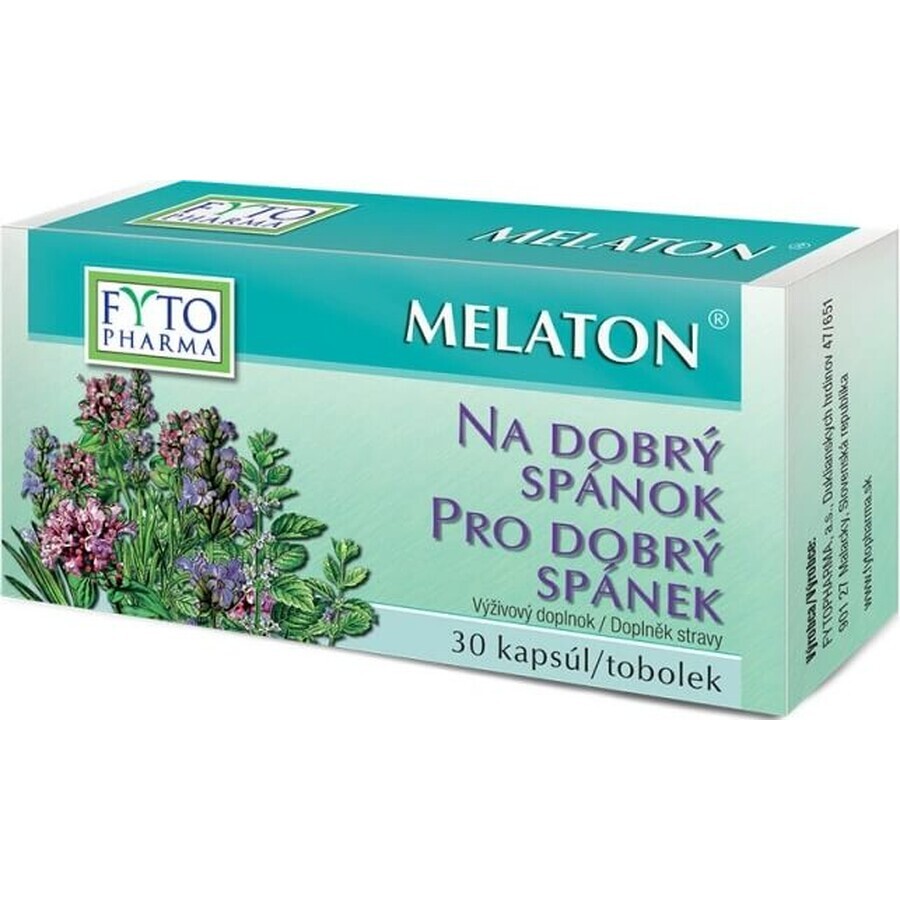 FYTO MELATON FOR GOOD SLEEP 1×30 cps, tea