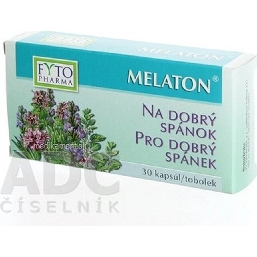 FYTO MELATON FOR GOOD SLEEP 1×30 cps, tea