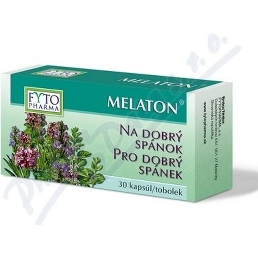 FYTO MELATON FOR GOOD SLEEP 1×30 cps, tea