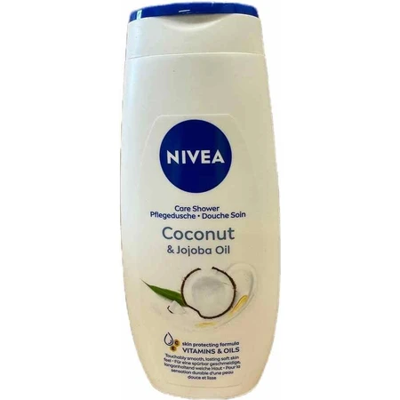 NIVEA Gel de Ducha Coco 250ml 1×250ml 1×250ml, hidrata la piel