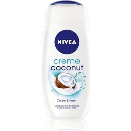 NIVEA Gel de Ducha Coco 250ml 1×250ml 1×250ml, hidrata la piel