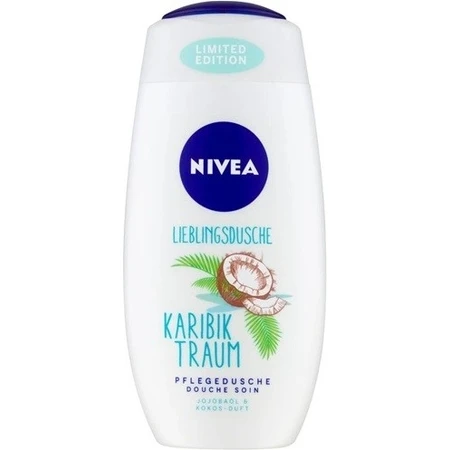 NIVEA Gel de Ducha Coco 250ml 1×250ml 1×250ml, hidrata la piel