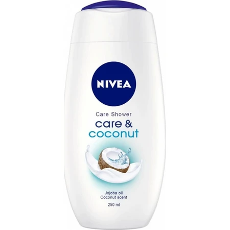 NIVEA Gel de Ducha Coco 250ml 1×250ml 1×250ml, hidrata la piel
