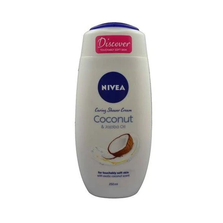 NIVEA Gel de Ducha Coco 250ml 1×250ml 1×250ml, hidrata la piel