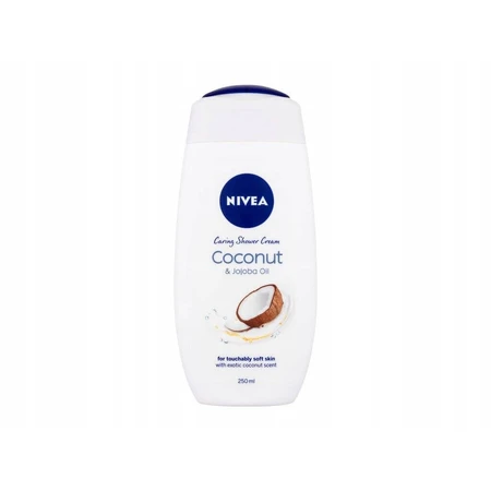 NIVEA Gel de Ducha Coco 250ml 1×250ml 1×250ml, hidrata la piel