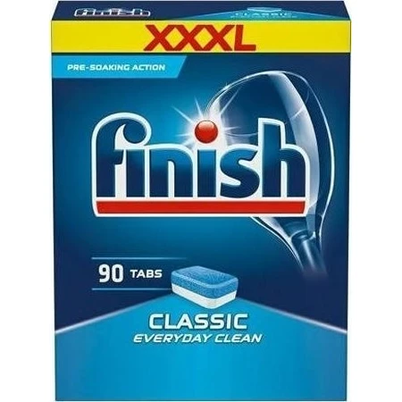 Finish-tabbladen Classic Regular 1×90 stuks, tabbladen voor de vaatwasser