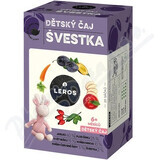 LEROS Tea for children - plum 20×2 g, tea