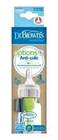 Dr.BROWN'S BABY BOTTLE OPTIONS+ 120 ml 1×1 buc, îngust, 0M+, anti-colic, sticlă, sticlă albă