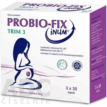 PROBIO-FIX INUM TRIM 3 3×30 cps, complemento alimenticio