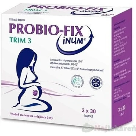 PROBIO-FIX INUM TRIM 3 3×30 cps, complemento alimenticio