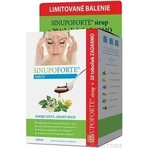 SINUPO FORTE Limited pack 1×1 set, syrup and capsules