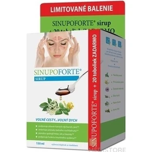 SINUPO FORTE Limited pack 1×1 set, syrup and capsules