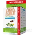 SINUPO FORTE Limited pack 1×1 set, syrup and capsules