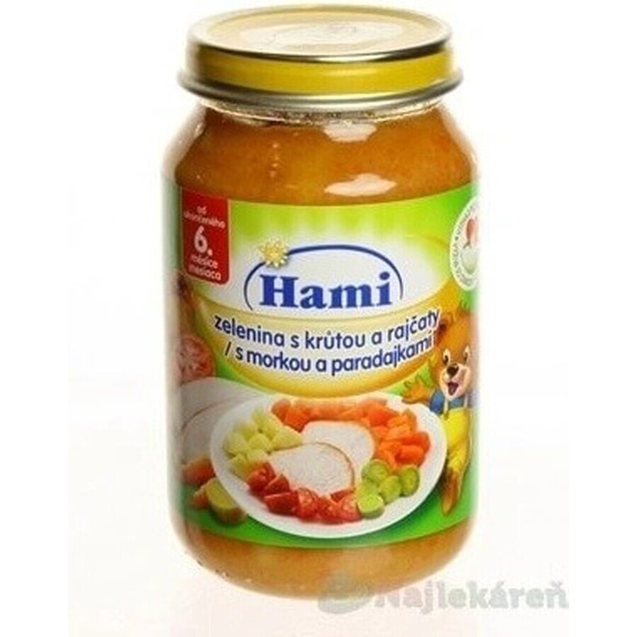 HAMI JED.ZED.ZED.ZEL.+MORN.+RAJC. 1×200 g, aperitivo de carne y verdura
