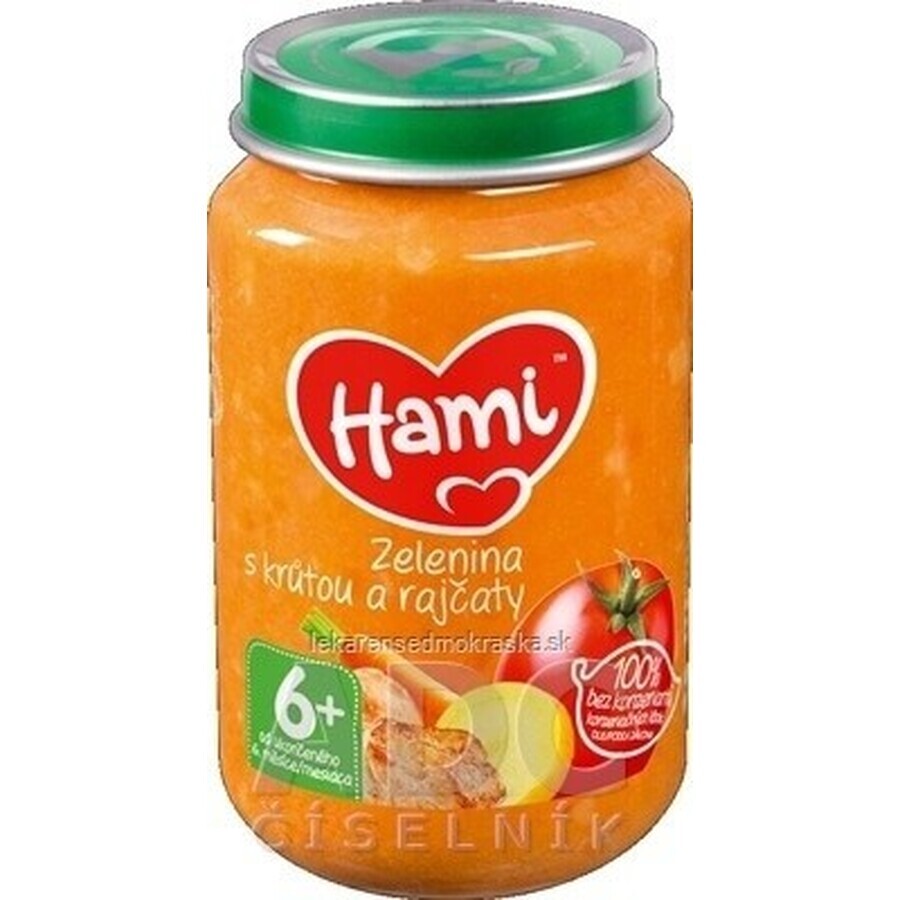 HAMI JED.ZED.ZED.ZEL.+MORN.+RAJC. 1×200 g, aperitivo de carne y verdura