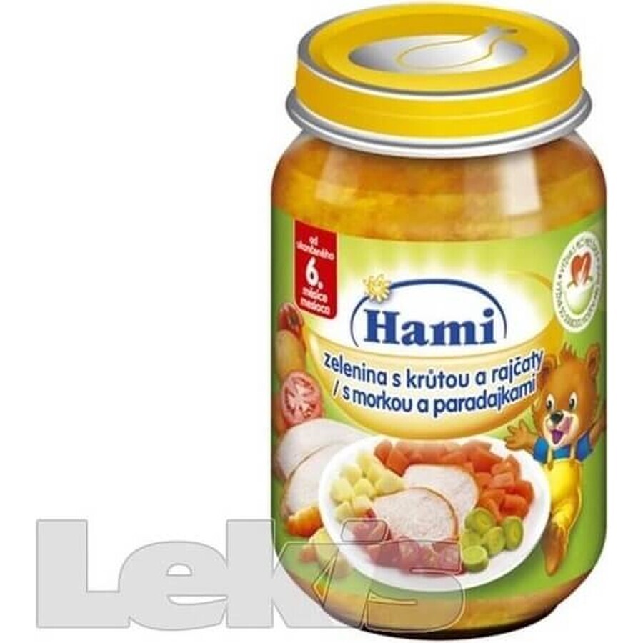 HAMI JED.ZED.ZED.ZEL.+MORN.+RAJC. 1×200 g, aperitivo de carne y verdura