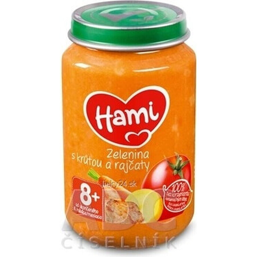 HAMI JED.ZED.ZED.ZEL.+MORN.+RAJC. 1×200 g, aperitivo de carne y verdura