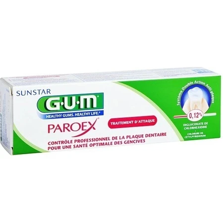 GUM PAROEX (CHX 0,12%) 1×75 ml, gel